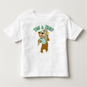 Yogi Bear Carrying Cindy Bear Toddler T-Shirt