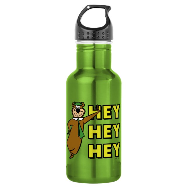 Yogi Bear Hey Hey Hey 532 Ml Water Bottle (Front)