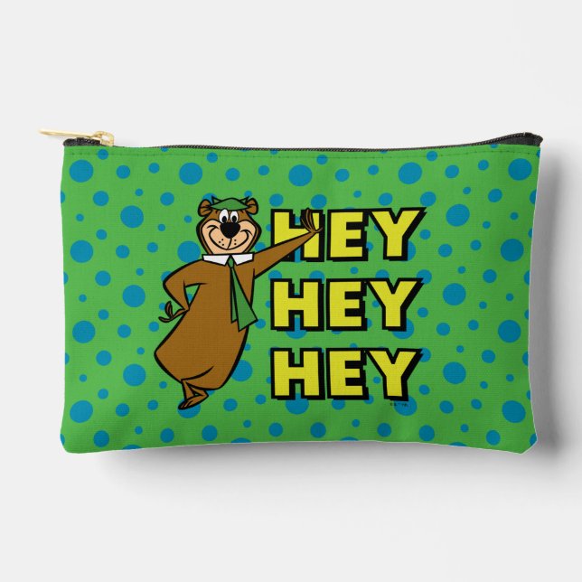 Yogi Bear Hey Hey Hey Accessory Pouch (Front)