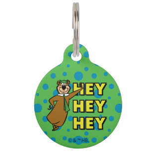 Yogi Bear Hey Hey Hey Pet Tag
