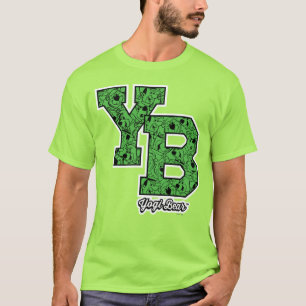 Yogi Bear Patterned Varsity Letters T-Shirt