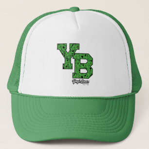 Yogi Bear Patterned Varsity Letters Trucker Hat