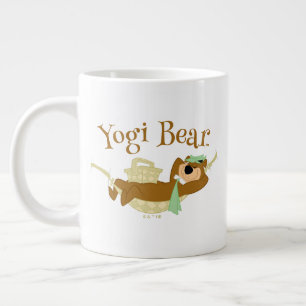 Yogi Bear Picnic Hammock Nap Time Large Coffee Mug