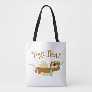 Yogi Bear Picnic Hammock Nap Time Tote Bag