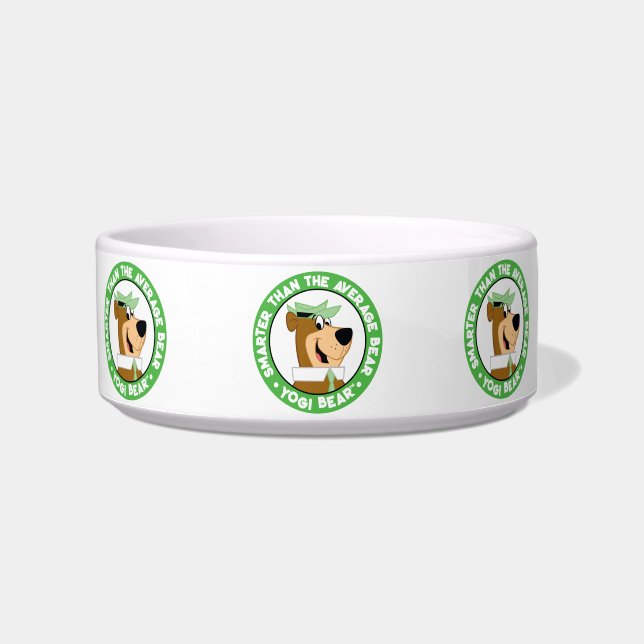 Yogi Bear Smiling Portrait Bowl (Front)