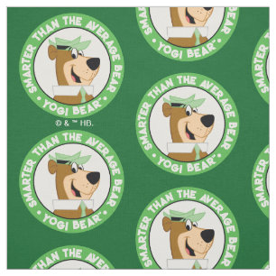 Yogi Bear Smiling Portrait Fabric