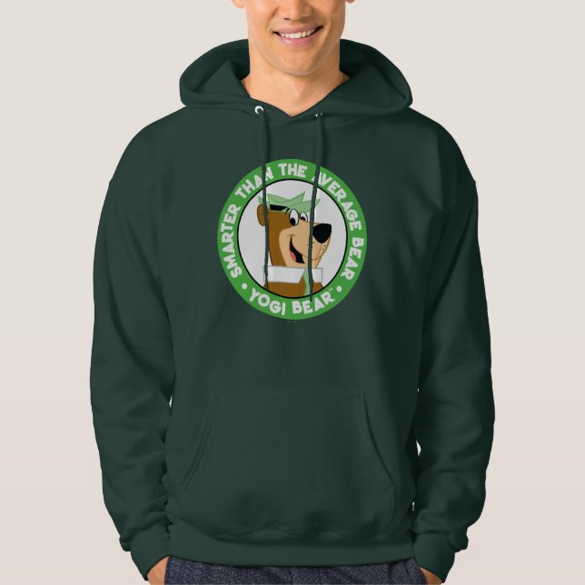 Yogi Bear Smiling Portrait Hoodie (Front)