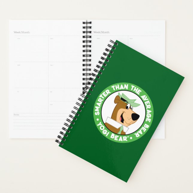 Yogi Bear Smiling Portrait Planner (Display)