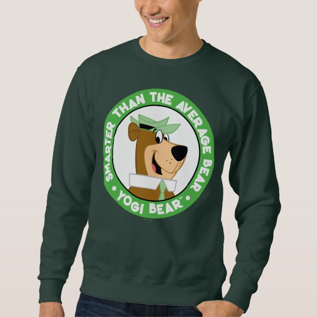 Yogi Bear Smiling Portrait Sweatshirt (Front)