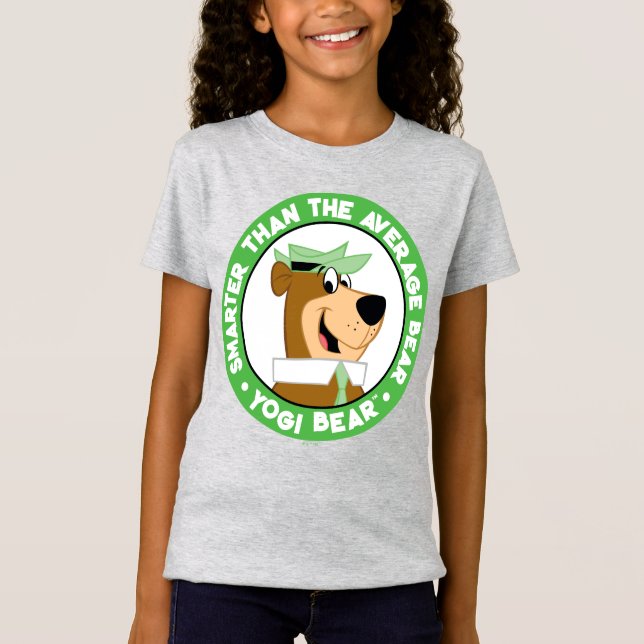 Yogi Bear Smiling Portrait T-Shirt (Front)
