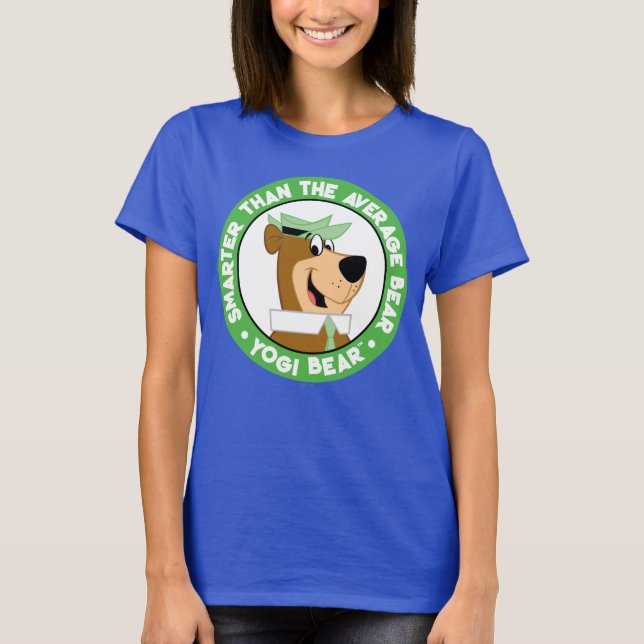 Yogi Bear Smiling Portrait T-Shirt (Front)
