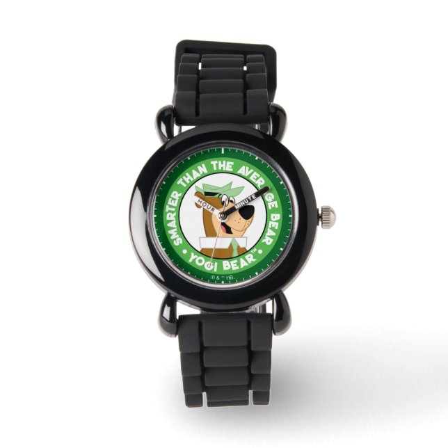Yogi Bear Smiling Portrait Watch (Front)