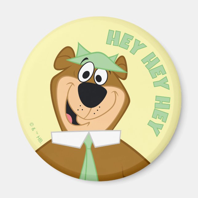 Yogi Bear Welcome Magnet (Front)