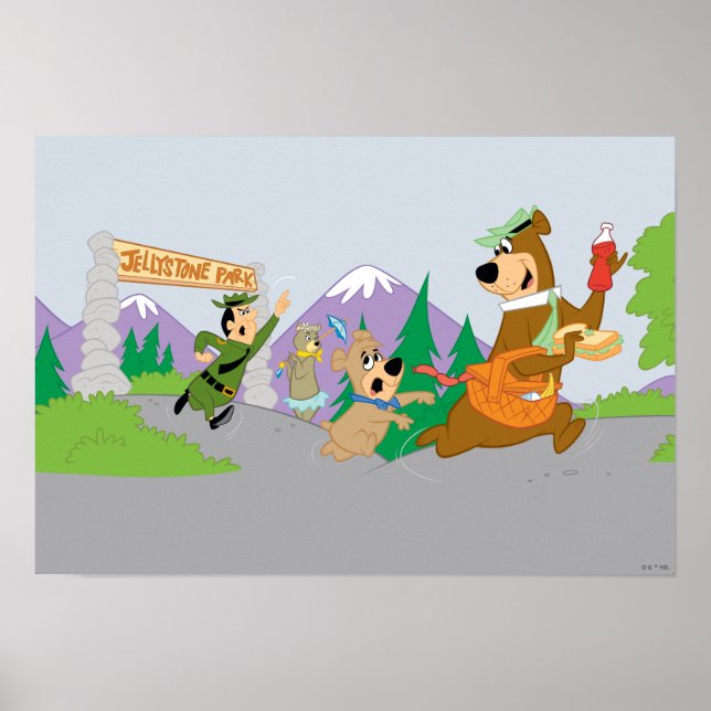 Yogi Bear's Great Picnic Basket Escape Poster (Front)