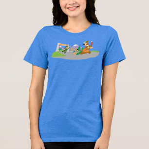 Yogi Bear's Great Picnic Basket Escape Tri-Blend Shirt