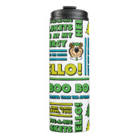 Yogi Bear's Picnic Quotes & Fun Phrases Pattern