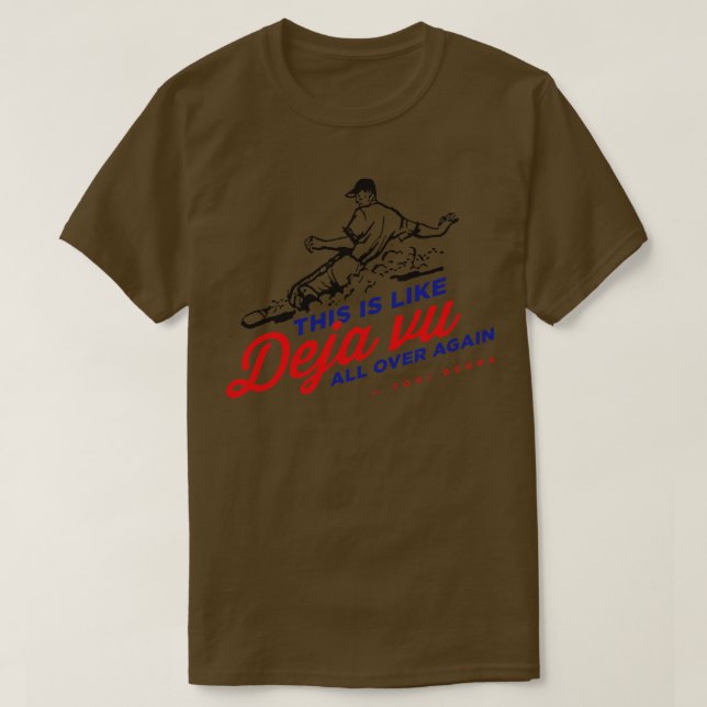 Yogi Berra 2 T-Shirt (Design Front)