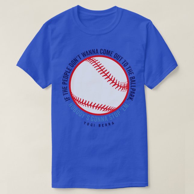 Yogi Berra 3 T-Shirt (Design Front)
