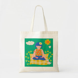 Yogi Girl Tote Bag