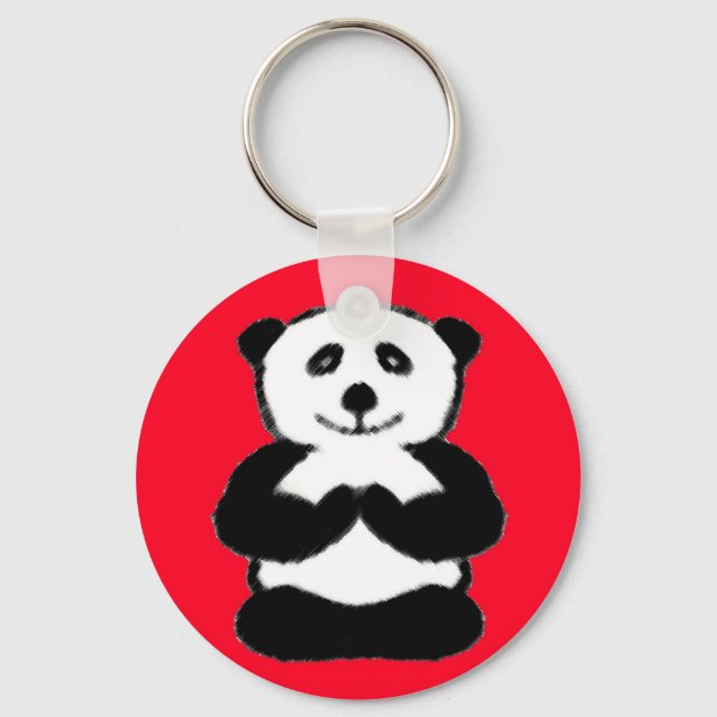 Yogi Panda - Panda Keychain (Front)