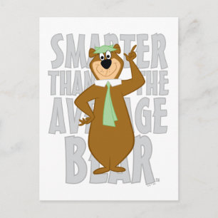 Yogi "Smarter Than The Average Bear" Postcard
