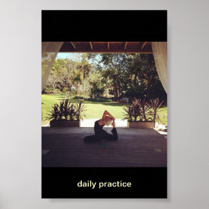 yogini: daily practice poster