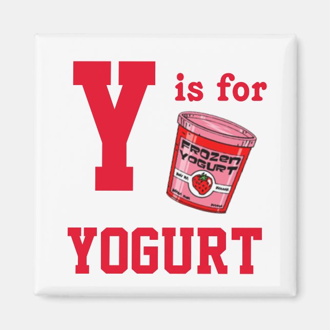 Yogurt Magnet (Front)