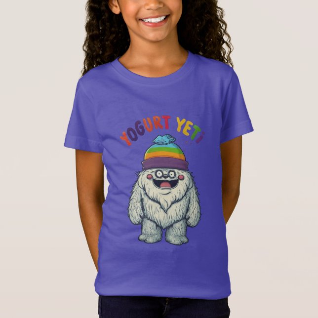 Yogurt Yeti Adventure T-shirt (Front)