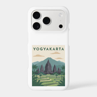 Yogyakarta Indonesia Travel Poster