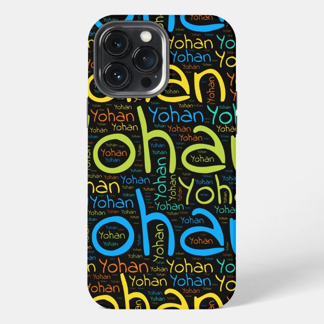 Yohan iPhone Case (Back)
