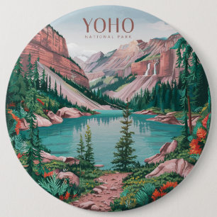 Yoho National Park 6 Cm Round Badge