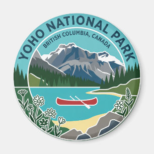 Yoho National Park Canada Magnet