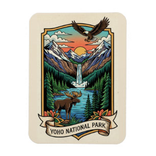 Yoho National Park Canada Magnet