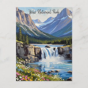 Yoho National Park Canada Postcard