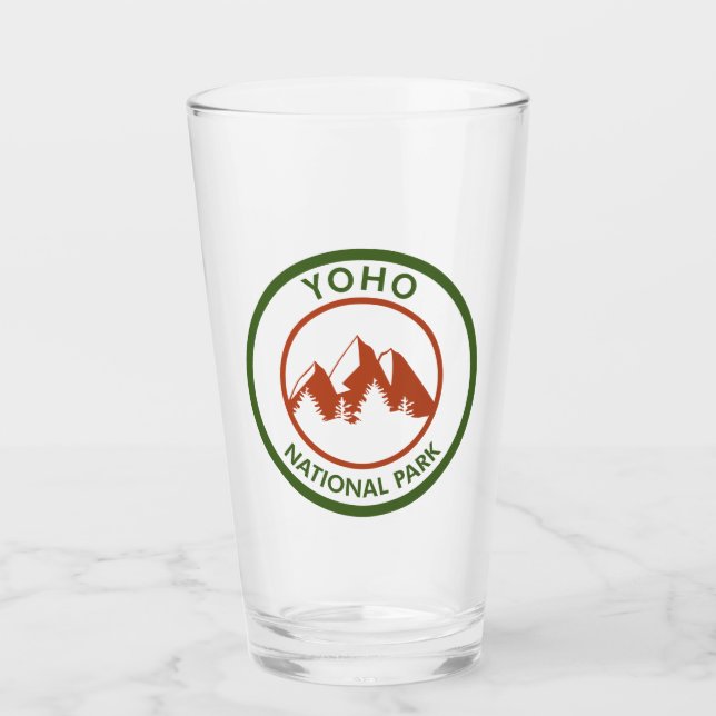 Yoho National Park Glass (Front)