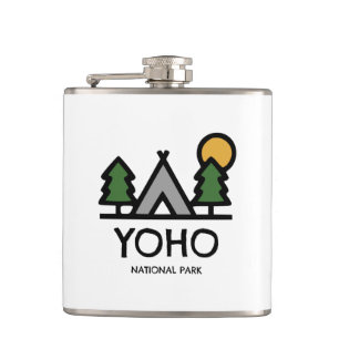 Yoho National Park Hip Flask