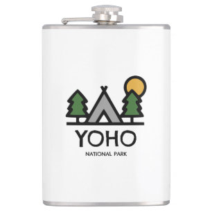 Yoho National Park Hip Flask