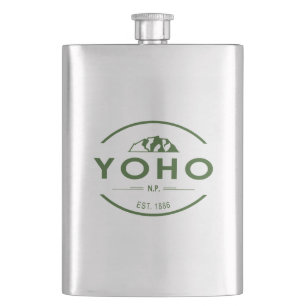 Yoho National Park Hip Flask