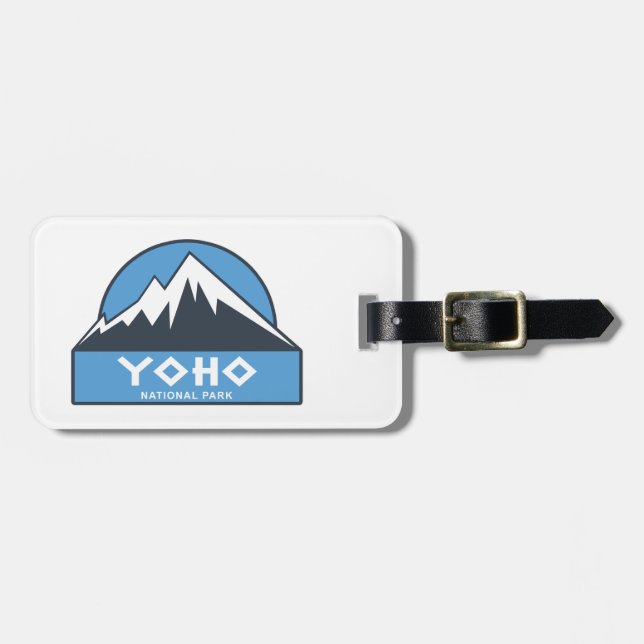 Yoho National Park Luggage Tag (Front Horizontal)