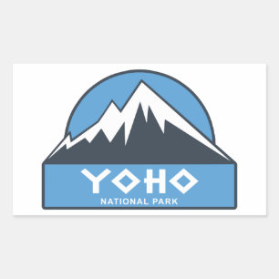 Yoho National Park Rectangular Sticker