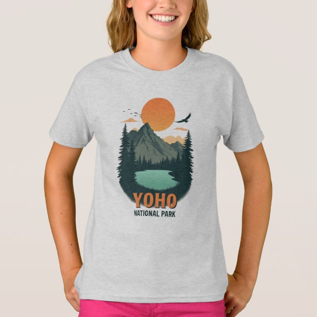 Yoho National Park Vintage T-Shirt (Front)