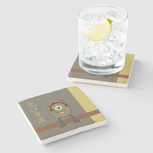 Yokai Bake-zori (Ghost Sandal) Stone Coaster