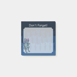 Yokai Bakeneko- Dancing Cat Post-it Notes