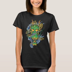 Yokai Mighty Green Dragon Spirit T-Shirt