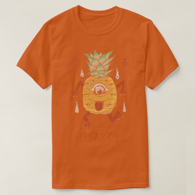 Yokai Pineapple  T-Shirt (Design Front)