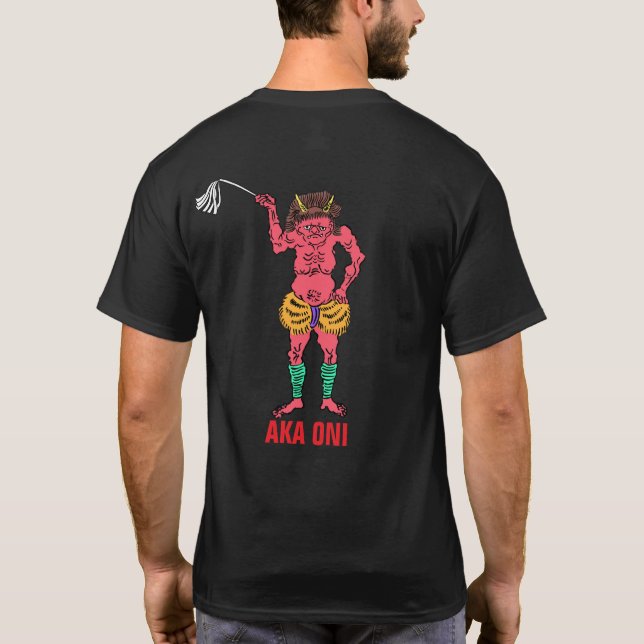 Yokai Series: Aka Oni T-Shirt (Back)