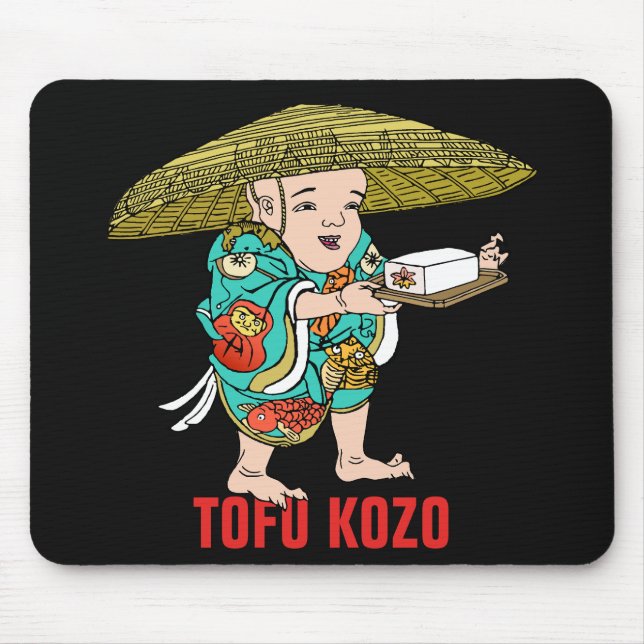 Yokai Series: Tofu Kozo Mouse Pad (Front)