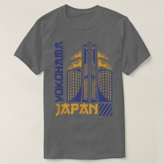 Yokohama Japan, Vacation Visit, Travel Adventure  T-Shirt (Design Front)