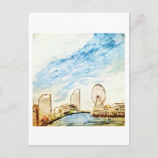 Yokohama minatomirai postcard