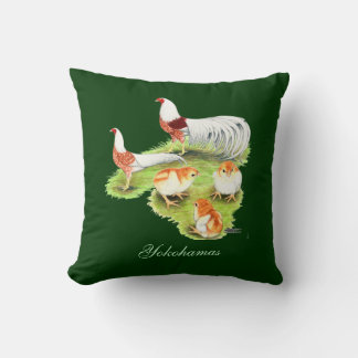 Yokohama Red Shoulder Family Cushion